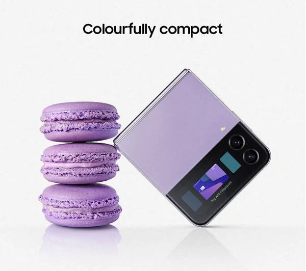 SAMSUNG Galaxy Z Flip4 - 128 GB, Bora Purple - Very Good - Image 5