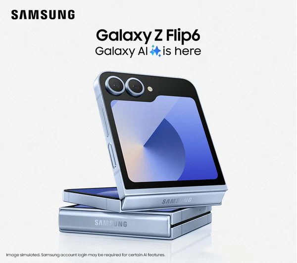 SAMSUNG Galaxy Z Flip6 - 256GB, Blue - Very Good - Image 5