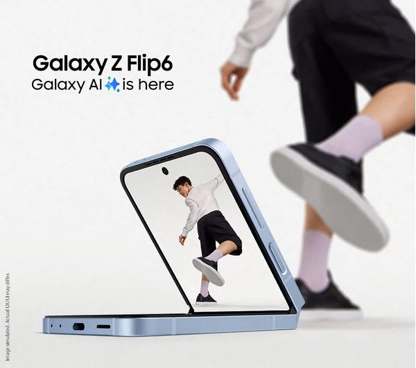 SAMSUNG Galaxy Z Flip6 - 256GB, Blue - Very Good - Image 9