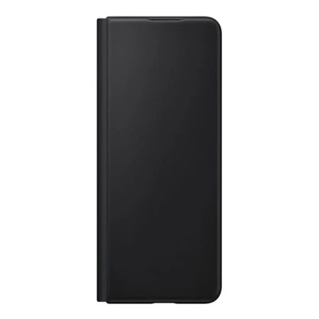 Samsung Galaxy Z Fold 3 Leather Flip Cover Case - Black - Image 5