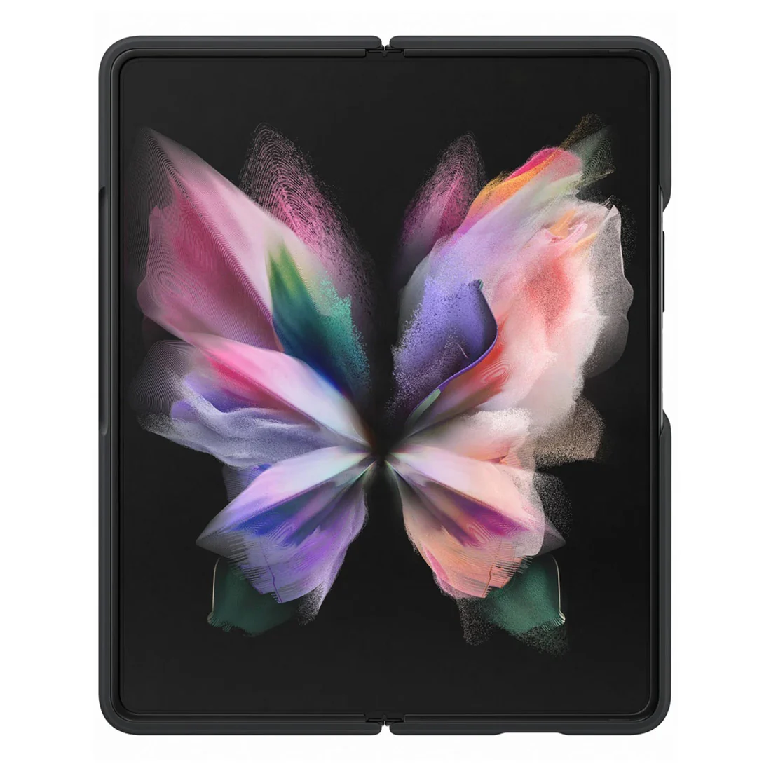 Samsung Galaxy Z Fold 3 Soft Silicone Case - Black - Image 4