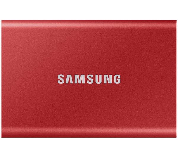 SAMSUNG T7 Portable External SSD - 500 GB, Red - Image 2