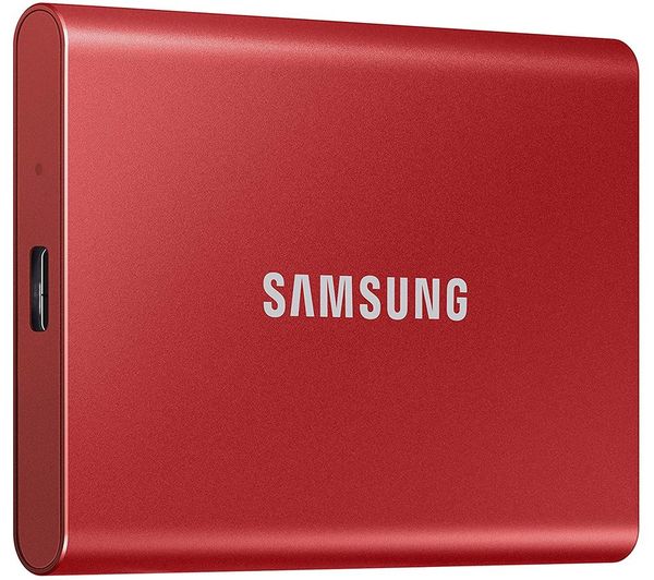 SAMSUNG T7 Portable External SSD - 500 GB, Red - Image 3