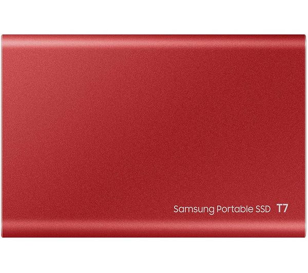 SAMSUNG T7 Portable External SSD - 500 GB, Red - Image 5