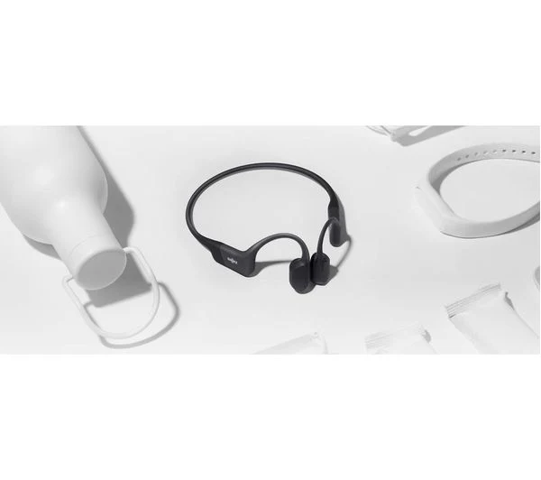 Shokz OpenRun Wireless Bluetooth Headphones – Black – Good - Image 6