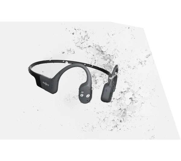 Shokz OpenRun Wireless Bluetooth Headphones – Black – Good - Image 7