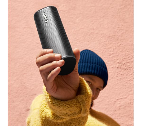 SONOS Roam Portable Wireless Multi-room Speaker with Google Assistant & Amazon Alexa - Lunar White - Very Good - Image 10
