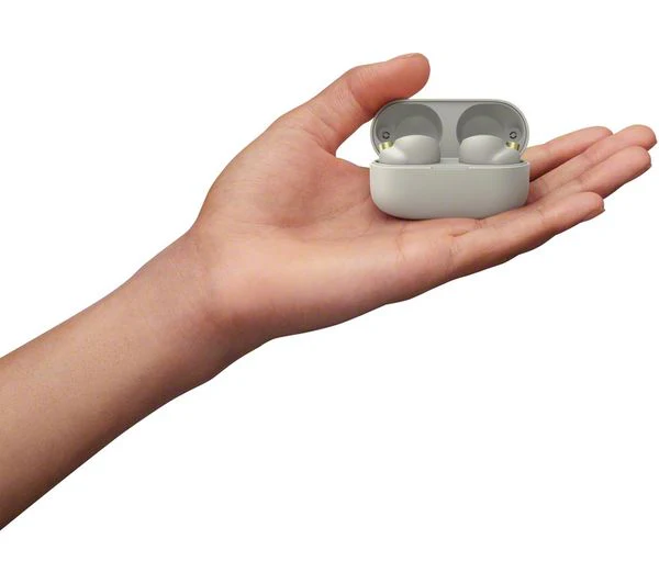 SONY WF-1000XM4 Wireless Bluetooth Noise-Cancelling Earbuds - Silver - Pristine - Image 5