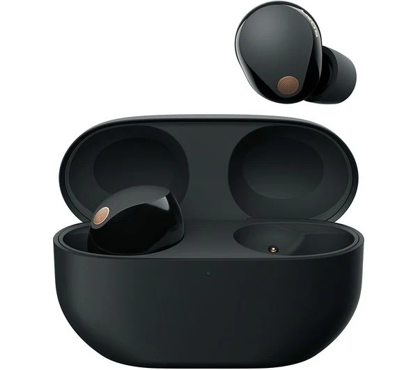 SONY WF-1000XM5 Wireless Bluetooth Noise-Cancelling Earbuds - Black - Very Good