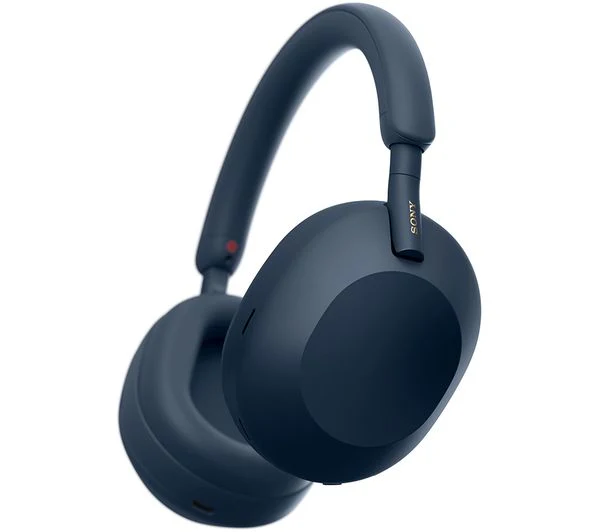 SONY WH-1000XM5 Wireless Bluetooth Noise-Cancelling Headphones - Midnight Blue - Pristine - Image 2