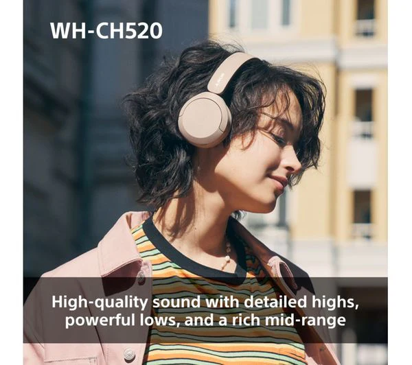 SONY WH-CH520B Wireless Bluetooth Headphones - Black - Good - Image 6