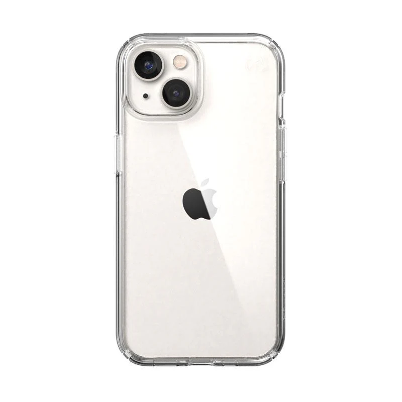 Speck Presidio Perfect-Clear - iPhone 14 / iPhone 13 Case with MICROBAN Coating - Clear - Image 2